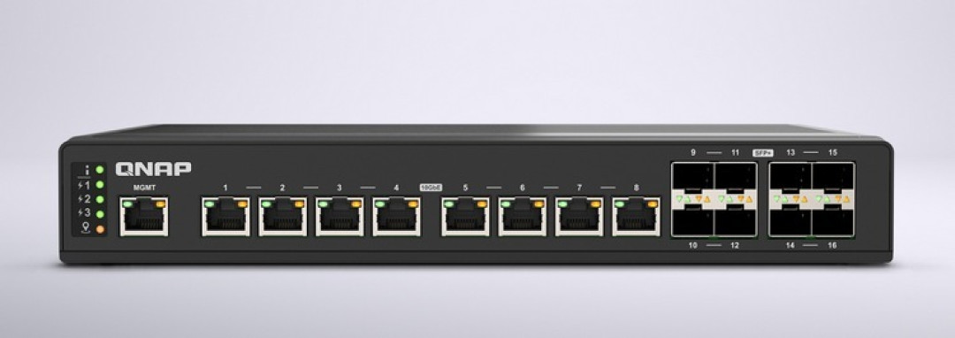 QNAP 威联通发布 QSW-IM3216-8S8T 工业级交换机