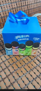 奥利奥夹心饼干五口味混合388g20包40片五彩斑斓礼盒夏日限定礼盒