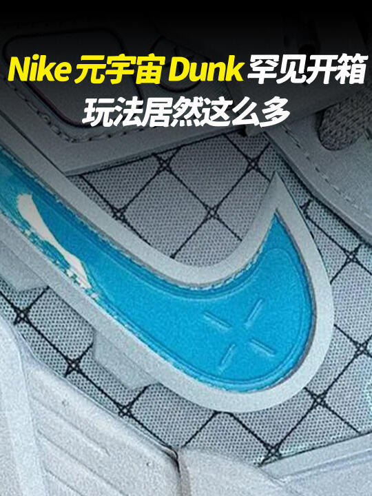 Nike Dunk Genesis开箱评测：虚拟与现实的完美结合！