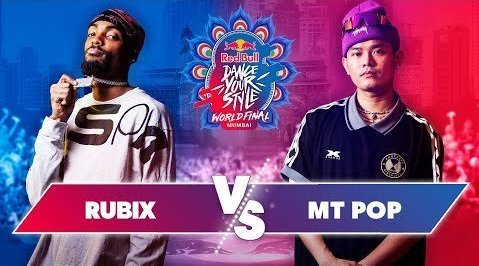街舞 【最新比赛】红牛全舞种1vs1系列赛Red Bull Dance Your Style 2024 World Final决赛：MT Pop Vs Rubix（Criminalz Crew / J