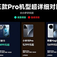 OPPO Find X8P彻底掉队 | 五款新发Pro机型详细对比