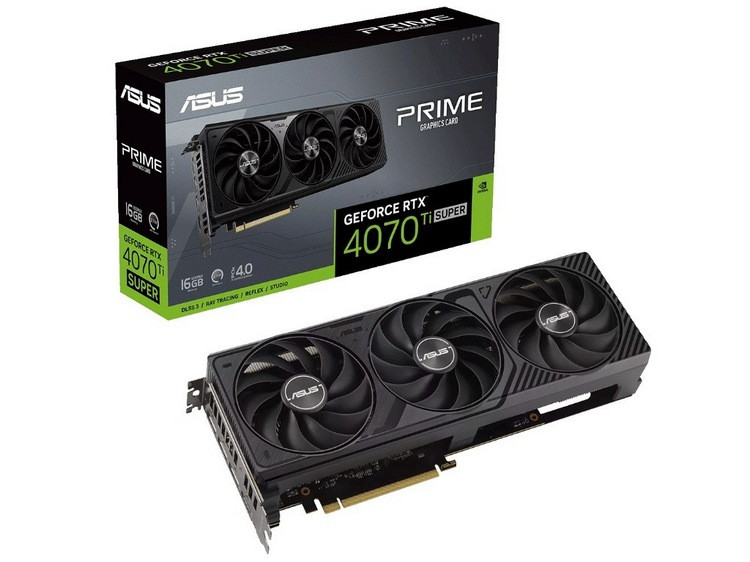 华硕发布 Prime RTX 4070 Ti Super 显卡，符合 NVIDIA SFF Ready 规范，