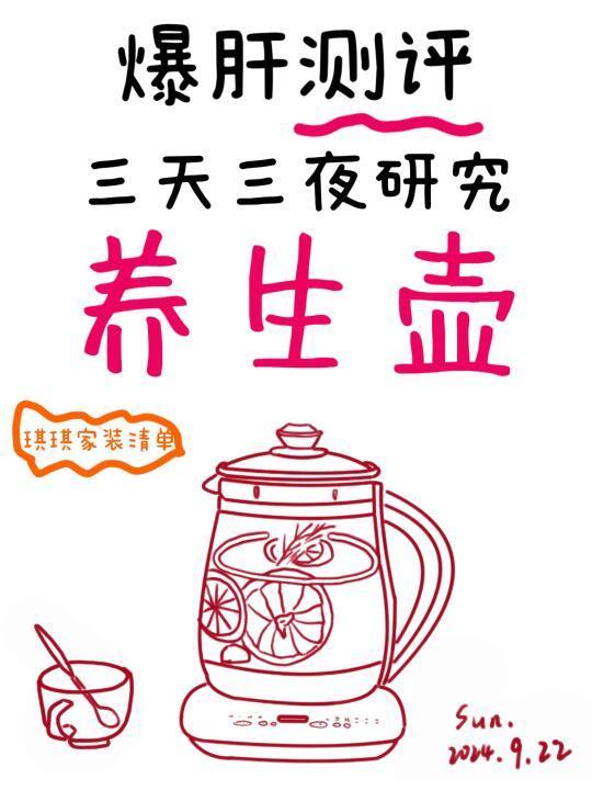 爆肝研究🧐养生壶推荐测评品牌怎么选