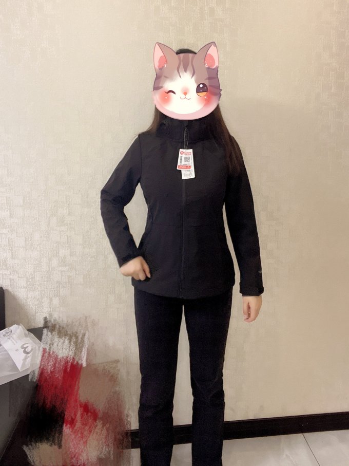 黑冰冲锋衣