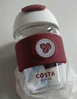 京东京造COSTA联名随手玻璃咖啡杯