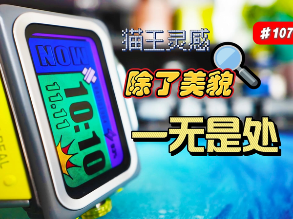 除了美貌，一无是处；猫王智能腕表，