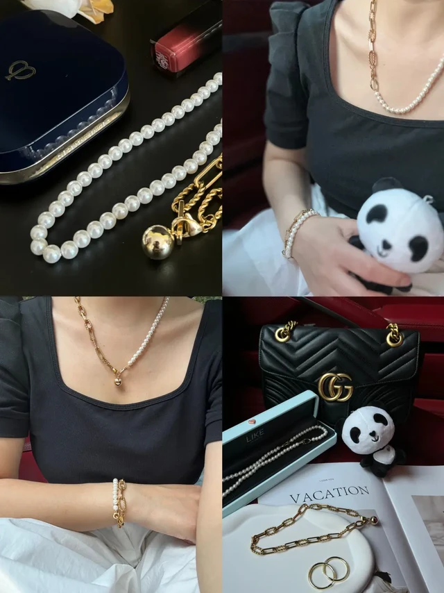 保时捷女车主 | 出行必备的多戴k金项链