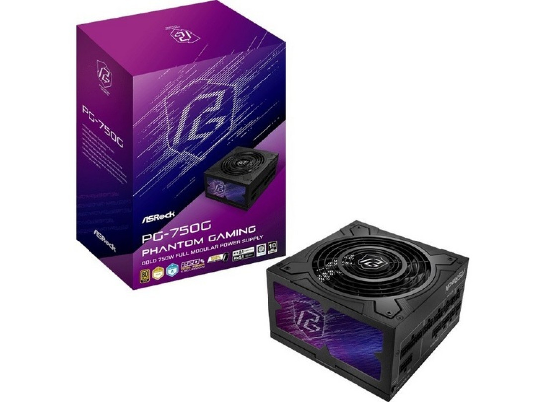 华擎还发布 Phantom Gaming 幻影电竞系列电源,金牌效能、十年质保
