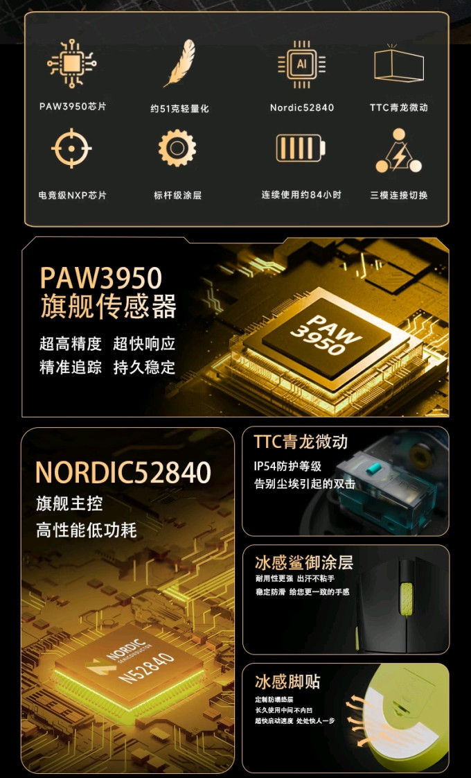达摩鲨鼠标