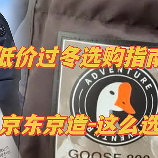 低价过冬的羽绒服选购清单-京东京造三款怎么选