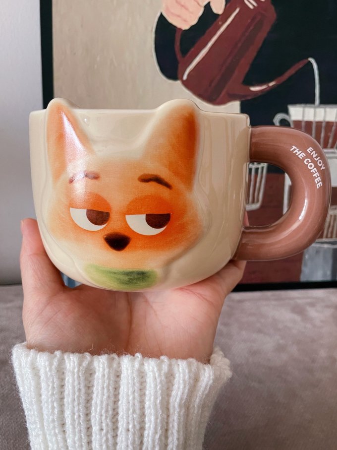 优优兔陶瓷杯