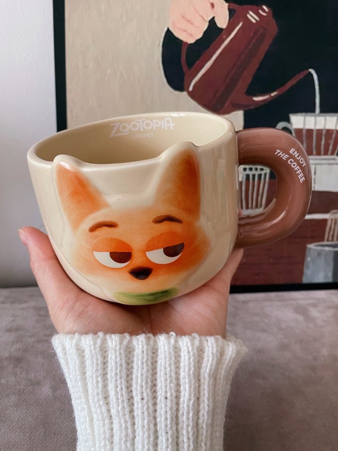 优优兔陶瓷杯