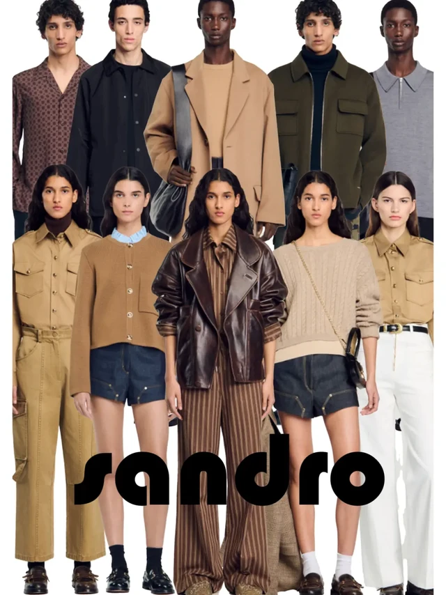 Sandro｜复古与浪漫的法式时尚