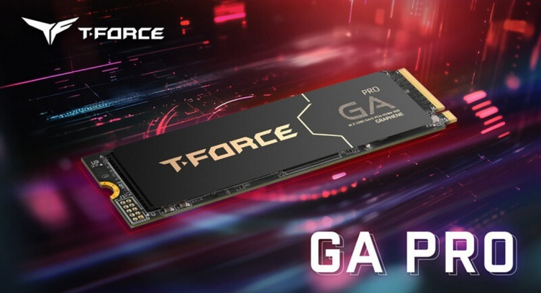 十铨发布 T-FORCE GA PRO PCIe 5.0 SSD 固态硬盘,石墨烯导热、最高2TB