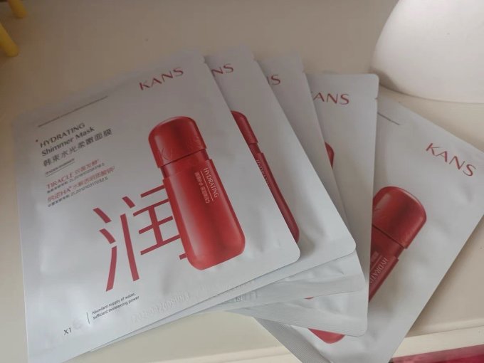 韩束面膜面贴