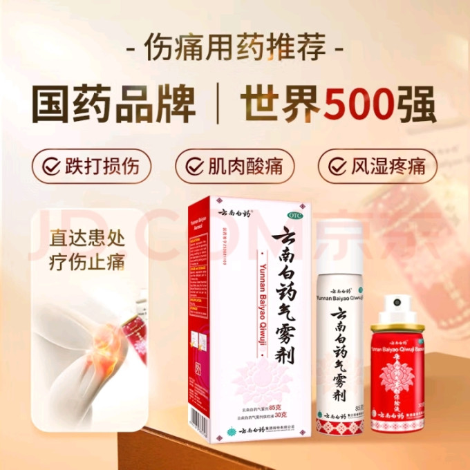 云南白药止痛镇痛