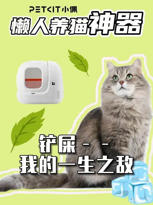 家里普通猫砂盆该淘汰了，来试试小佩智能自动猫厕所吧！#萌宠好物 #猫用品 #好物推荐🔥 #小佩智能猫厕所 #猫猫厕所