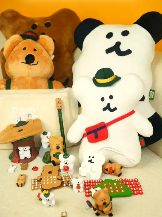 DINOTAENG呆萌町大合集来啦~#linefriends #DINOTAENG #呆萌町