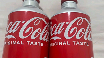 可口可乐（Coca-Cola）日本原装进口 日版可口可乐铝罐子弹头饮料汽水碳酸饮料 300mL 6罐