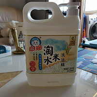 奉小草大人旨意评价：White Cat 白猫 淘米水洗洁精1.35kg