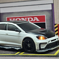 G-Fans带灯光1:64HONDA修车房停车场简单分享！