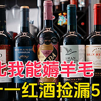 双十一红酒捡漏50瓶，这几款价格是真的好，京东哭晕在厕所系列