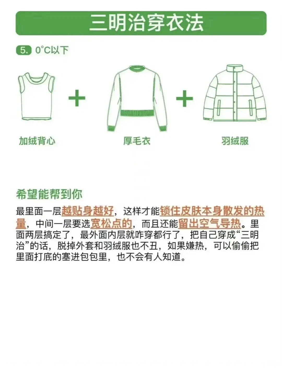 冬季保暖新风尚：三明治穿衣法巧搭配与时尚秘诀