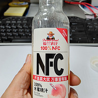 NFC的水蜜桃汁，总该算是健康的了吧？