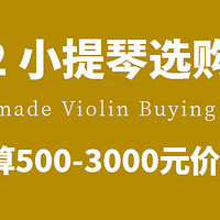 双12小提琴选购指南：500-3000元价位推荐！