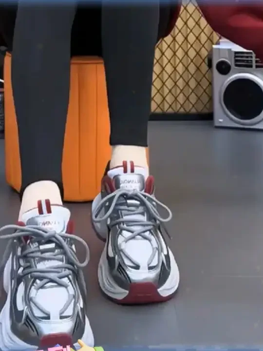 HUANQIU/环球加绒老爹鞋女款2024爆款百搭网红款潮流学生运动鞋#老爹鞋 #老爹鞋女 #加绒老爹鞋 #老爹鞋穿搭 #老爹鞋推荐