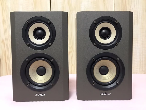爱浪音箱XS90，阻抗6欧姆，额定功率：50瓦，频率范围120～2000Hz，灵敏度：85dB+-3。
音箱2分频，4寸高音喇叭，5寸低音喇叭。音箱尺寸：宽18厘米，高28厘米，厚9.5厘米。
此对音