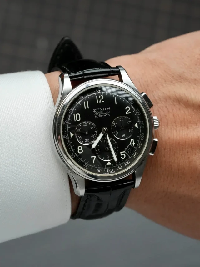 Vintage Chronograph真力时 el primero 计时 机械表 39MM
#Zenith El Primero# 【高频计时】真力时/源自1865年的开拓精神/是高振频自动计时码表的