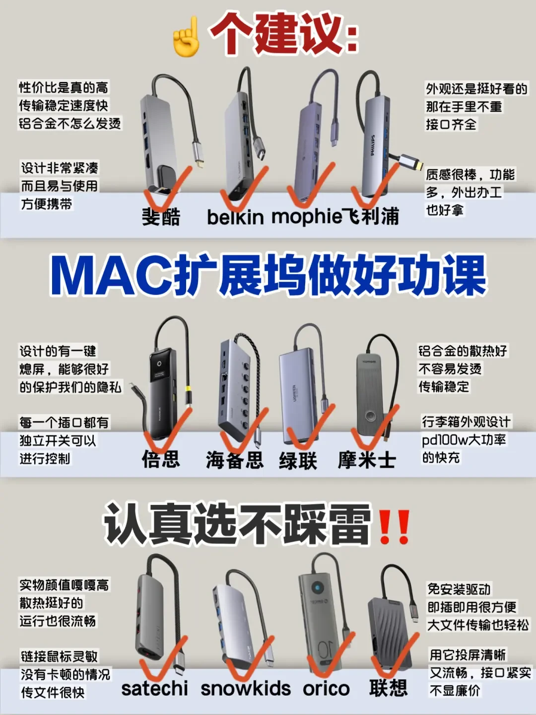 挑选最适合你的平价拓展坞:需求分析与实用推荐