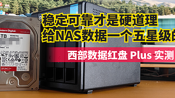 【稳定可靠】给NAS数据一个五星级的家，西部数据红盘 Plus 实测