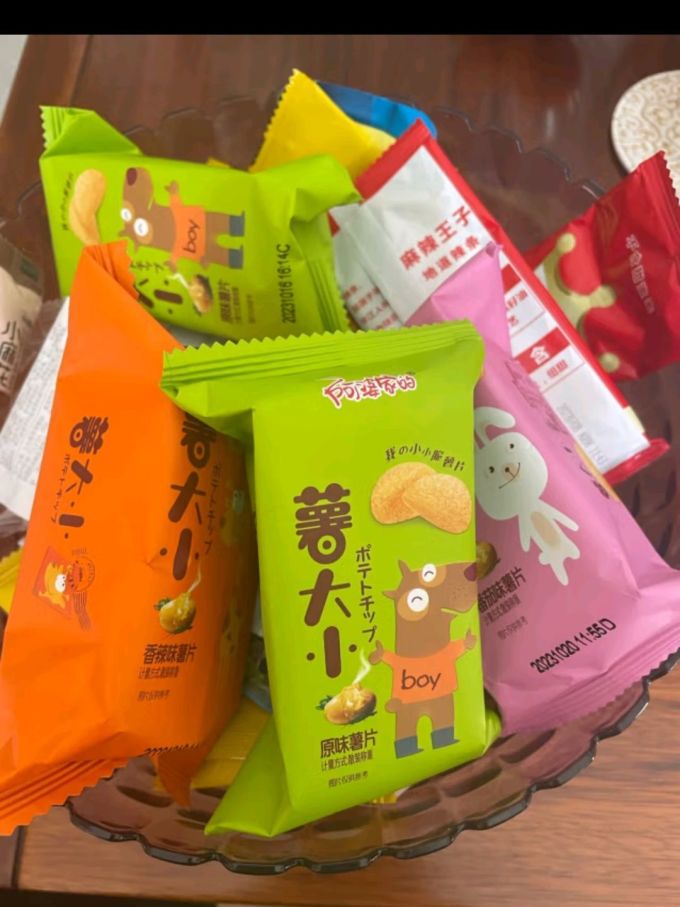 阿婆家的膨化食品