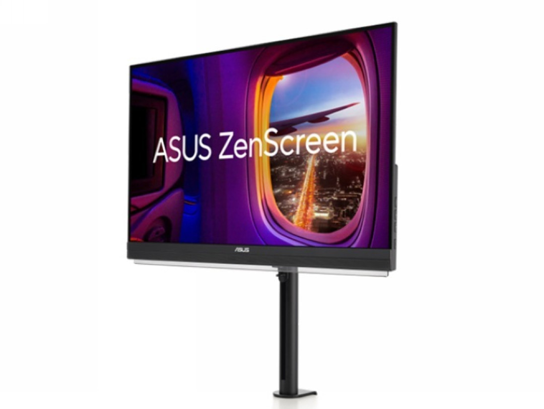 CES丨华硕将发布 ZenScreen MB27ACF 显示器，C夹型支架，2.5k IPS