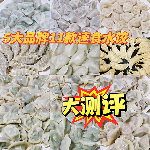 饺子大联盟——5大品牌11款速食水饺测评