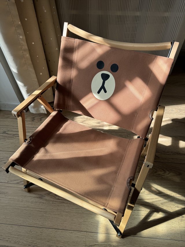 牧高笛传统木质克米特椅白菜价购入