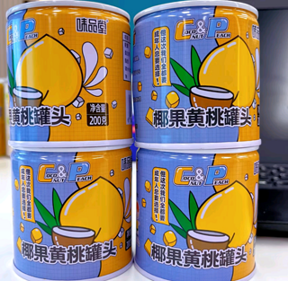 味品堂黄桃罐头：罐藏的阳光甜蜜