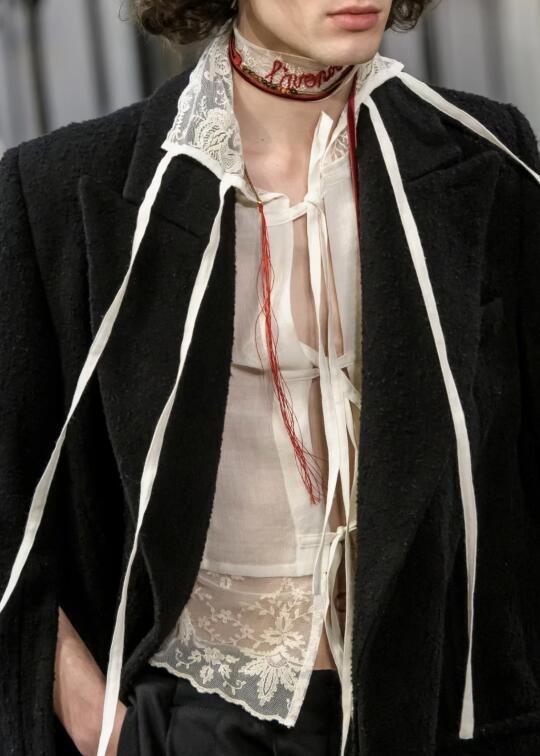 Ann Demeulemeester 2017秋冬🏹浪漫贵族