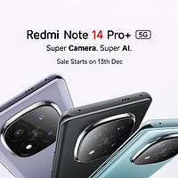 红米 Redmi Note 14 系列海外发布, 3年澎湃OS更新