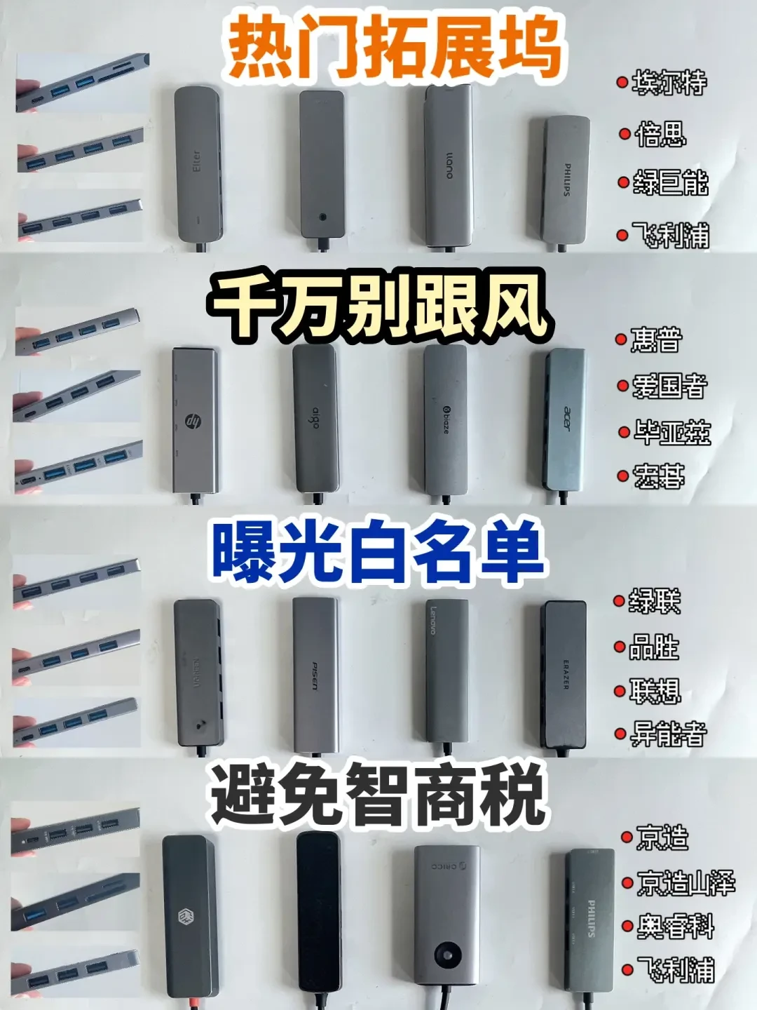 避坑指南：选购拓展坞的终极攻略与热门推荐