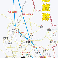 东北旅游自由行攻略｜交通、路线规划‼️