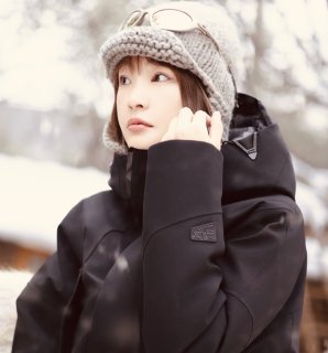 Juicy Couture 橘滋【绵羊毛颗粒绒感】美拉德logo纽扣毛绒女式大