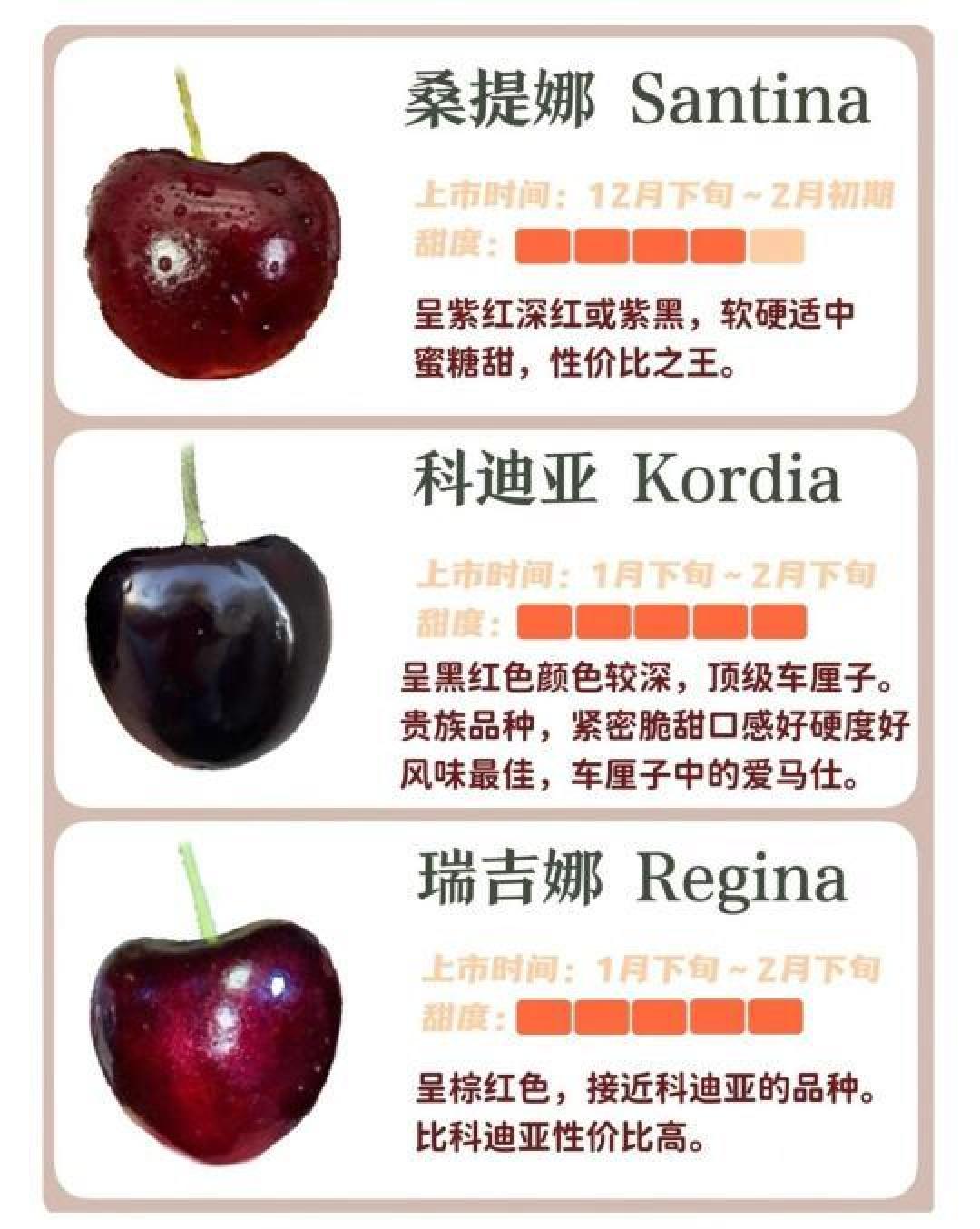 车厘子品种口感大揭秘：最佳上市时间与挑选技巧详解