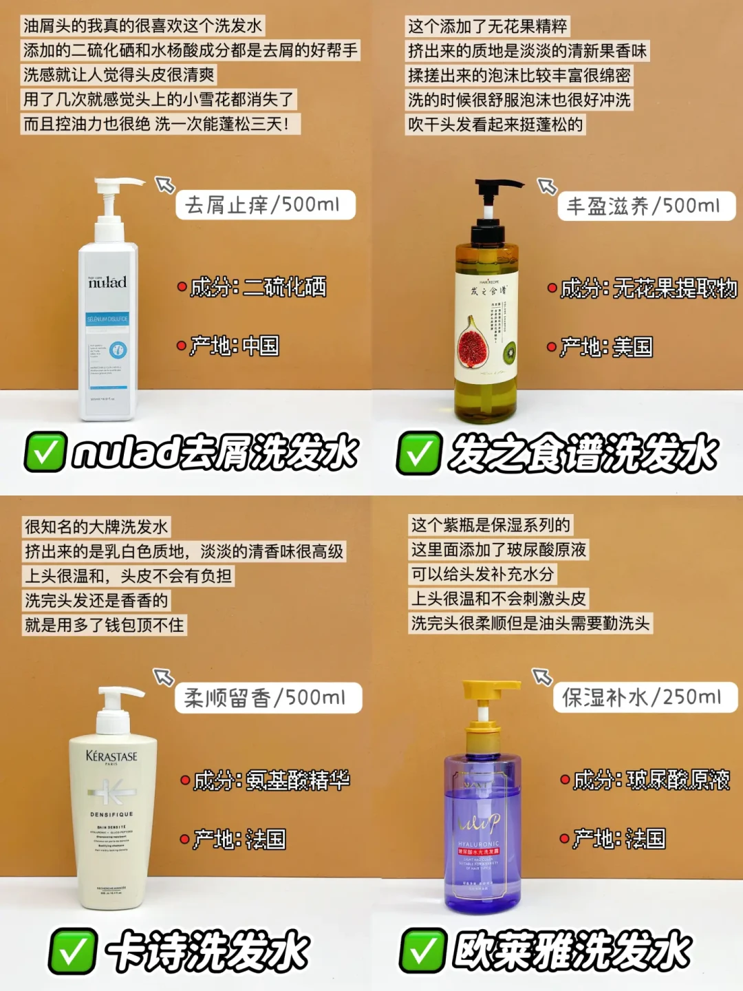  了解去屑洗发水成分，精准挑选效果最佳产品