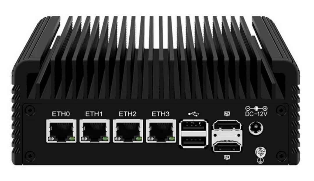 HUNSN 发布 RJ42/RJ43 迷你主机，4个2.5G千兆、无风扇