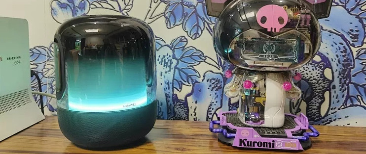 华为Sound X4蓝牙音箱，家用桌面新宠，音质与颜值并存！
