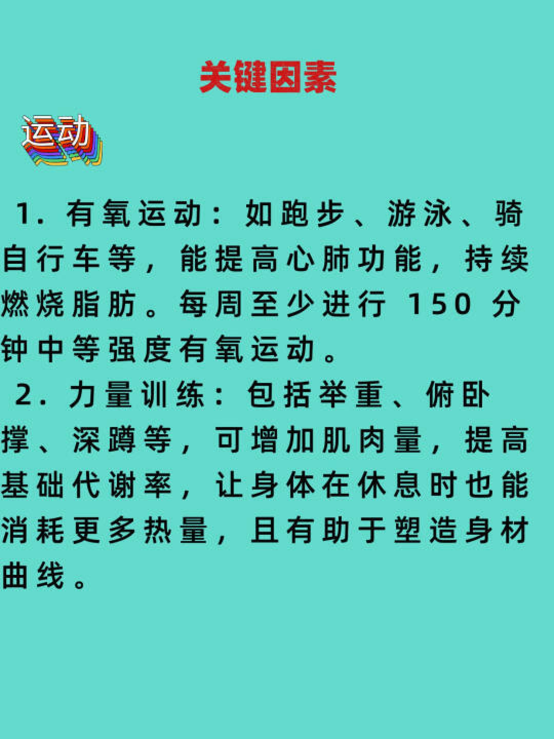 科学减脂：打造健康饮食与运动计划，全面提升减脂效果