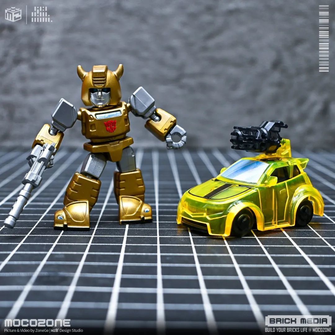 布鲁可最小比例积木人?变形金刚星辰版到来!